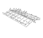 Sears 69668828 roof assembly diagram