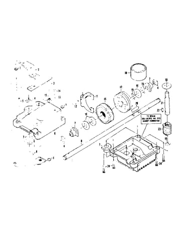 Gear case assembly