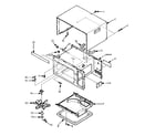 Kenmore 5648748610 cabinet parts diagram