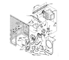 Kenmore 5648748610 switches and microwave parts diagram