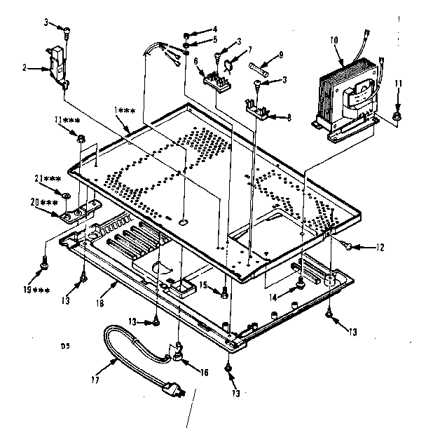 MICROWAVE PARTS