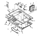 Kenmore 5648748610 microwave parts diagram