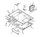 Kenmore 5648728610 microwave parts diagram