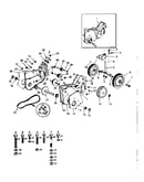 Transmission and gauge wheels