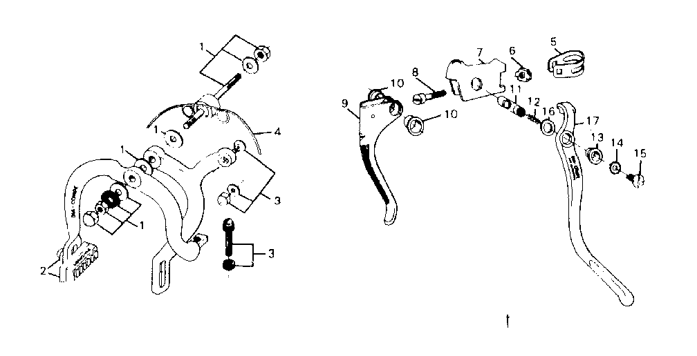Side pull caliper brake