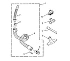 Kenmore 1162530080 hose and attachment parts diagram