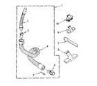 Kenmore 1162532080 hose and attachment parts diagram