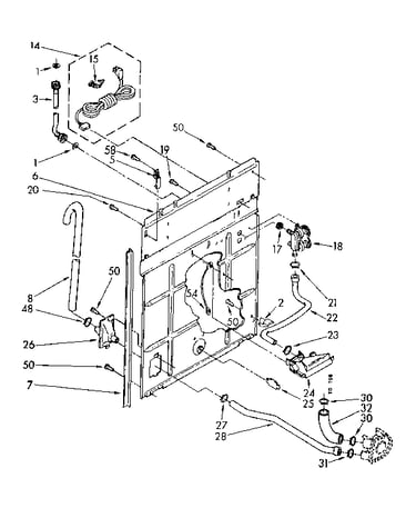 Rear panel parts