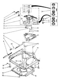 Machine base parts