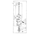 Kenmore 11081675600 brake and drive tube parts diagram