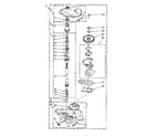 Kenmore 11081675800 gearcase parts diagram