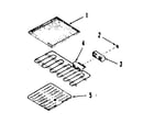 Kenmore 9114338591 optional electric grill module kit 4998610 diagram