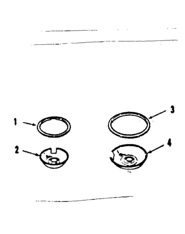 Optional porcelain pan and chrome ring