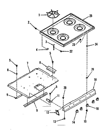 Main top section