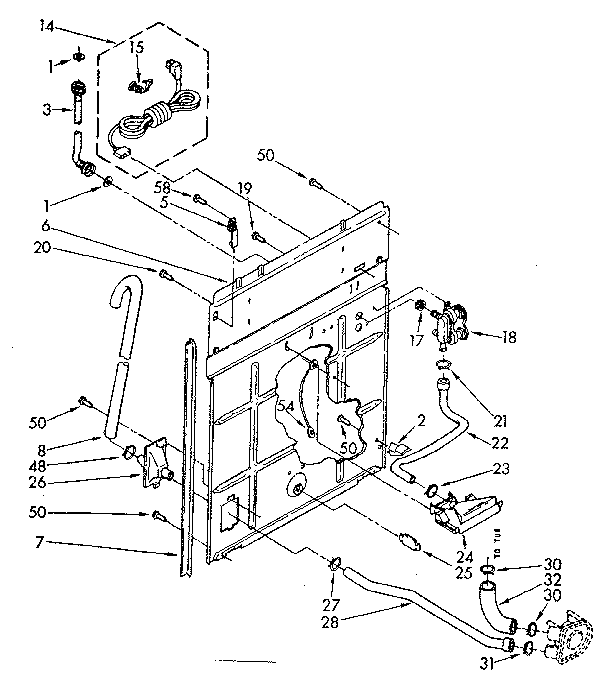 Rear panel