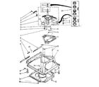 Kenmore 11081661800 machine base diagram
