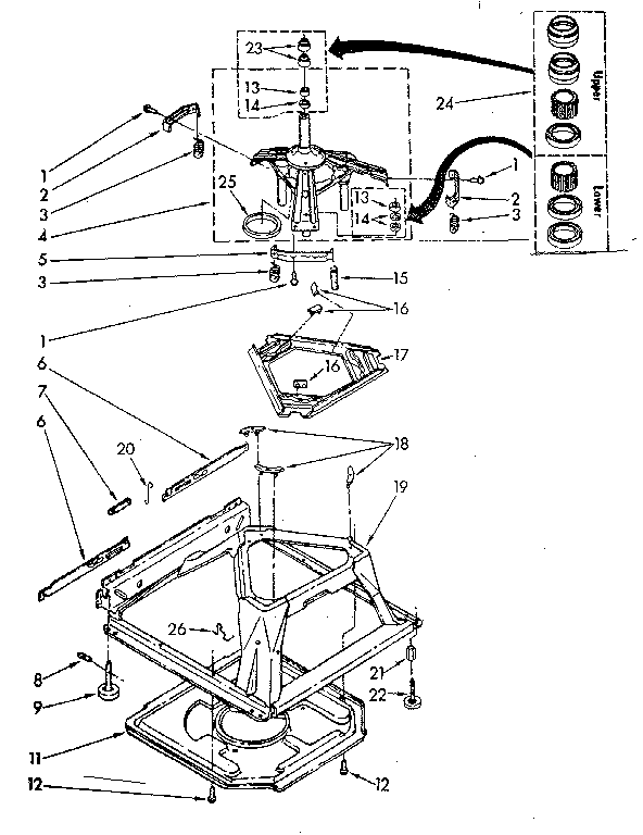 Machine base