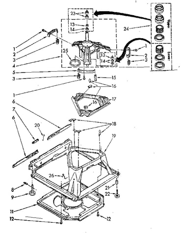 Machine base