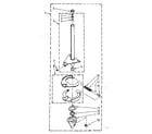 Kenmore 11081661600 brake and drive tube parts diagram