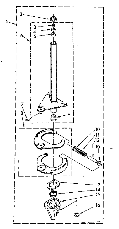 Brake and drive tube parts