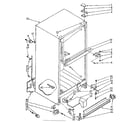 Kenmore 1068740760 cabinet parts diagram