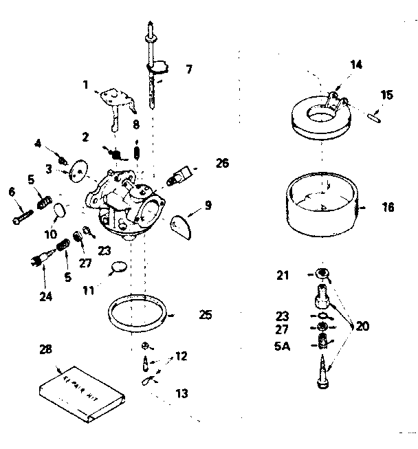 Carburetor 632378