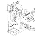 Kenmore 1068760800 air flow and control parts diagram