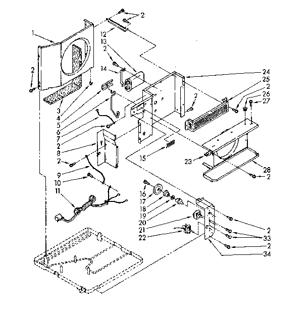 Air flow and control parts