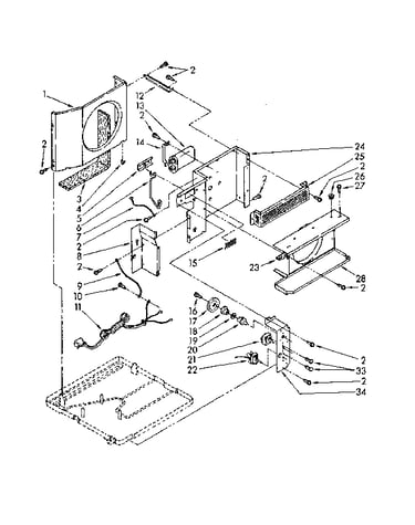 Air flow and control parts