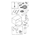 Kenmore 1068760800 optional parts (not included) diagram