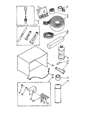 Optional parts (not included)