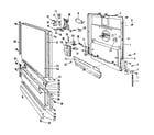 Kenmore 5871747580 door diagram