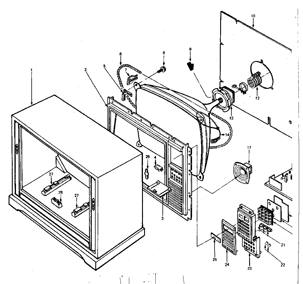 Cabinet for model 564.48101650
