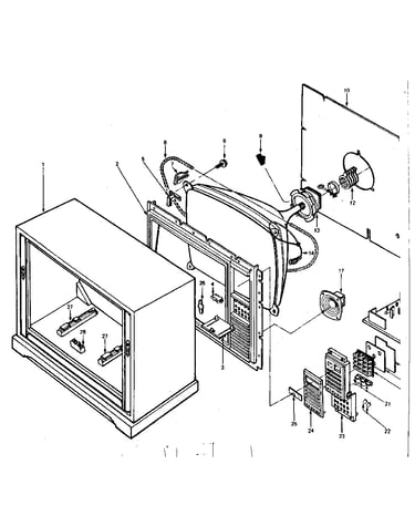 Cabinet for model 564.48101650