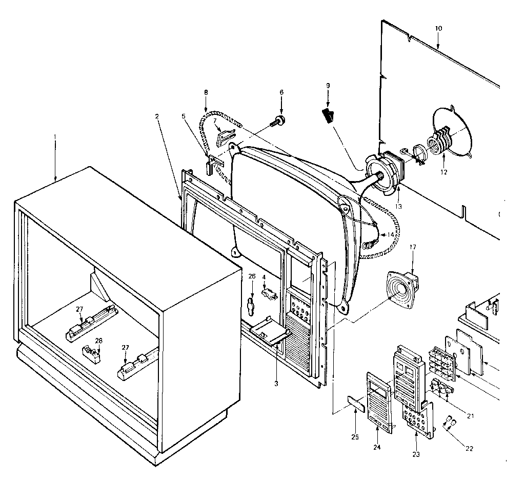 Cabinet for model 564.48201650