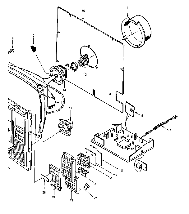 Cabinet for model 564.48201650