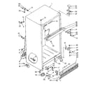 Kenmore 1068630710 cabinet parts diagram