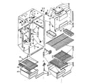 Kenmore 1068630760 liner parts diagram