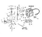Craftsman 315172090 gear and blade assembly diagram