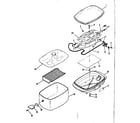Kenmore 571645300 replacement parts diagram