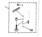Kenmore 11081662100 miscellaneous parts diagram