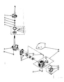 Brake, clutch, gearcase, motor and pump parts