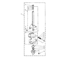 Kenmore 11081662300 brake and drive tube parts diagram