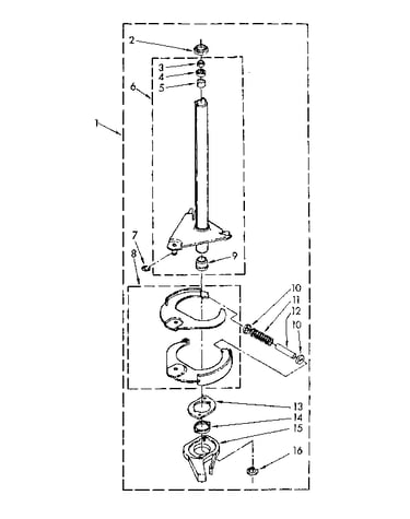 Brake and drive tube parts