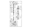 Kenmore 11081662600 gearcase parts diagram