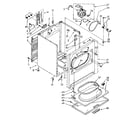 Kenmore 11086670700 cabinet parts diagram