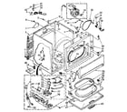 Kenmore 11087670800 cabinet parts diagram