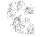 Kenmore 11087670800 bulkhead parts diagram