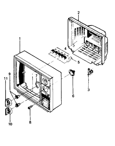 Cabinet parts list
