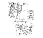 Briggs & Stratton 190400 TO 190499 (2655-01 - 2655-01 air cleaner assembly diagram
